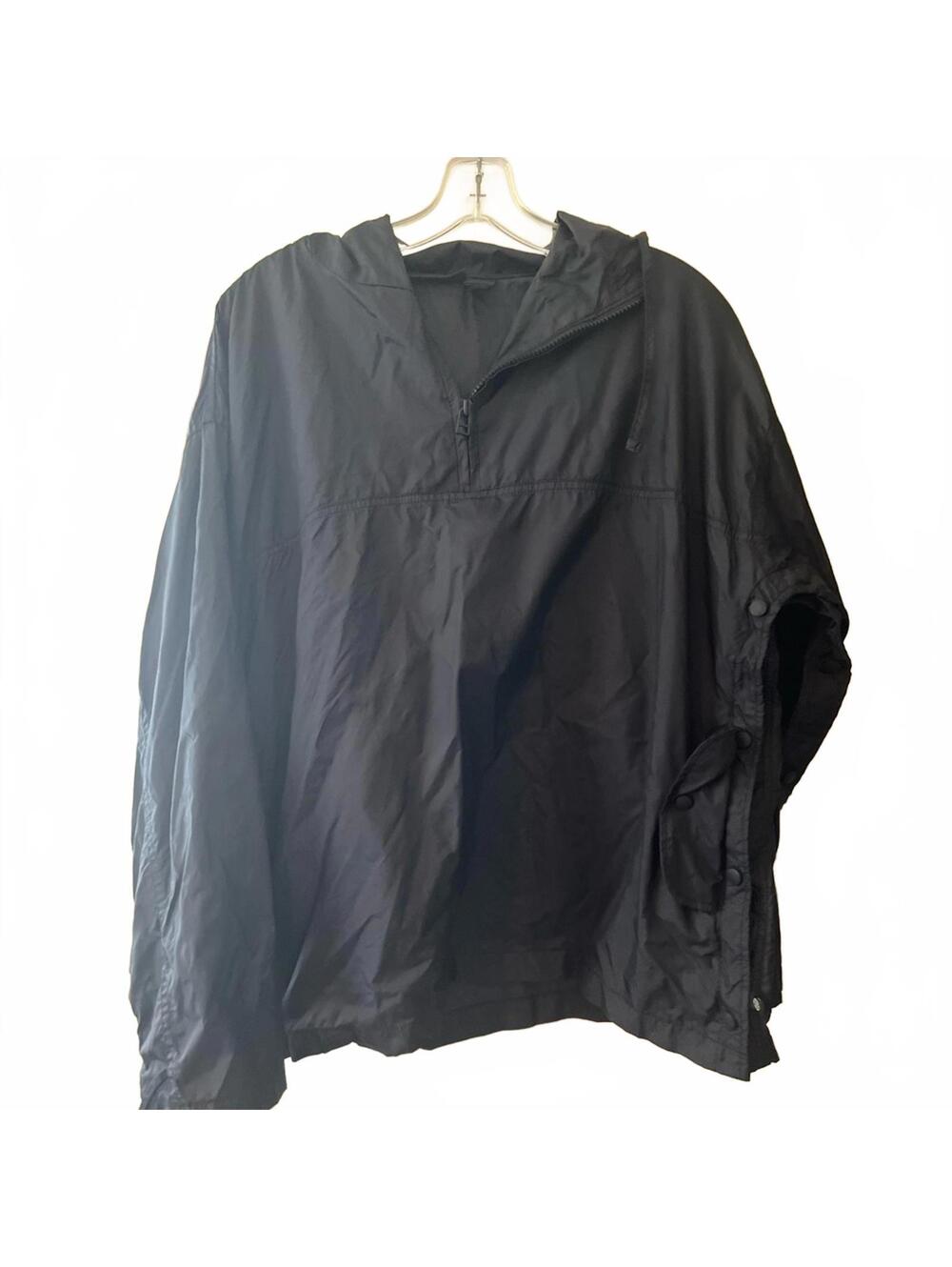 Express Black Windbreaker Jacket